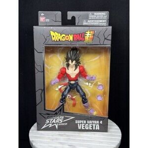 Dragon Ball Super -Dragon Stars - Super Saiyan 4 Vegeta, 6.5" Action Figure -NEW